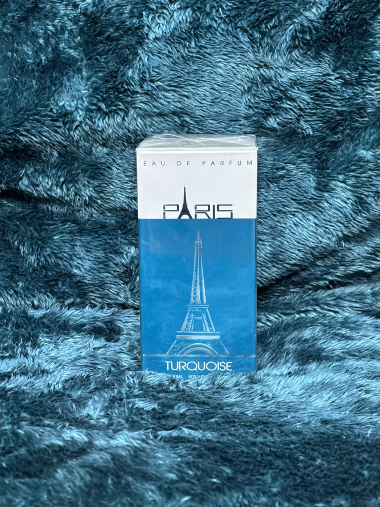 Paris Turquoise Eau de Parfum – A Fresh and Sophisticated Scent