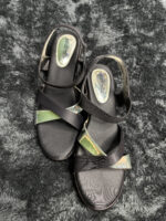 Stylish Black Wedge Sandals for Women