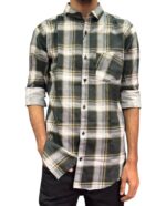 Green & Yellow Full-Sleeve Shirt