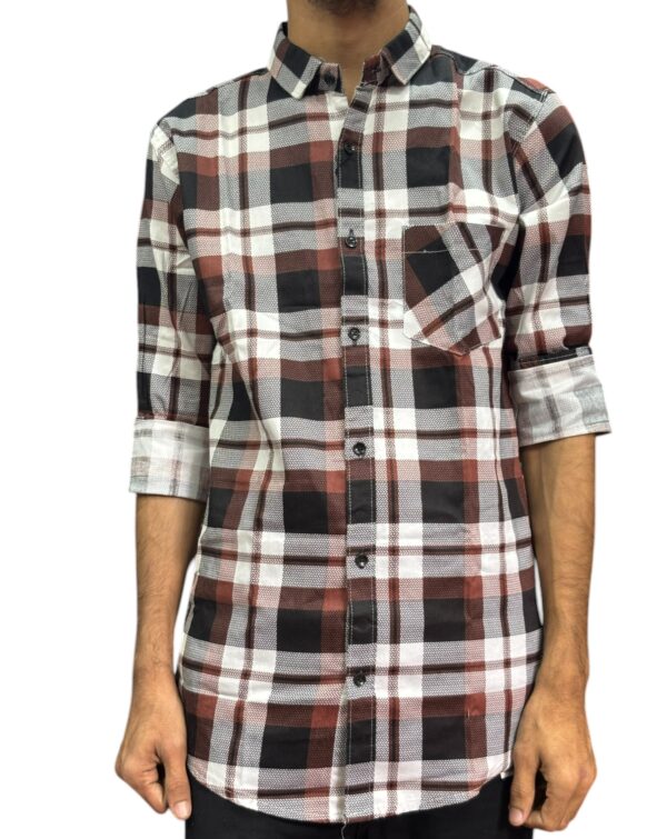 Men's Checkered Casual Shirt