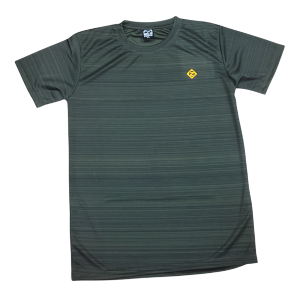Men’s Olive Green Dry-Fit T-Shirt | Moisture-Wicking Activewear Tee
